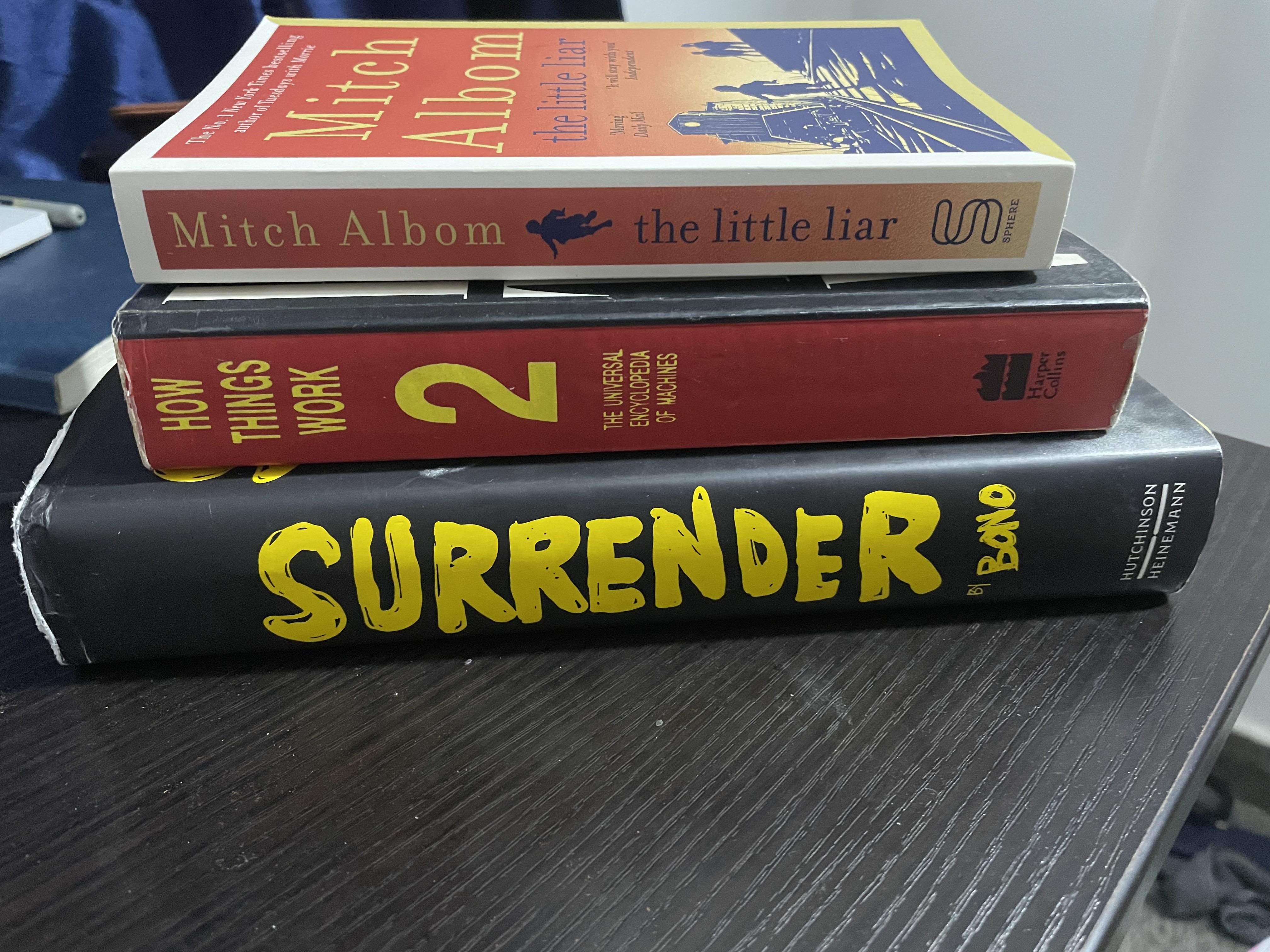 3 books